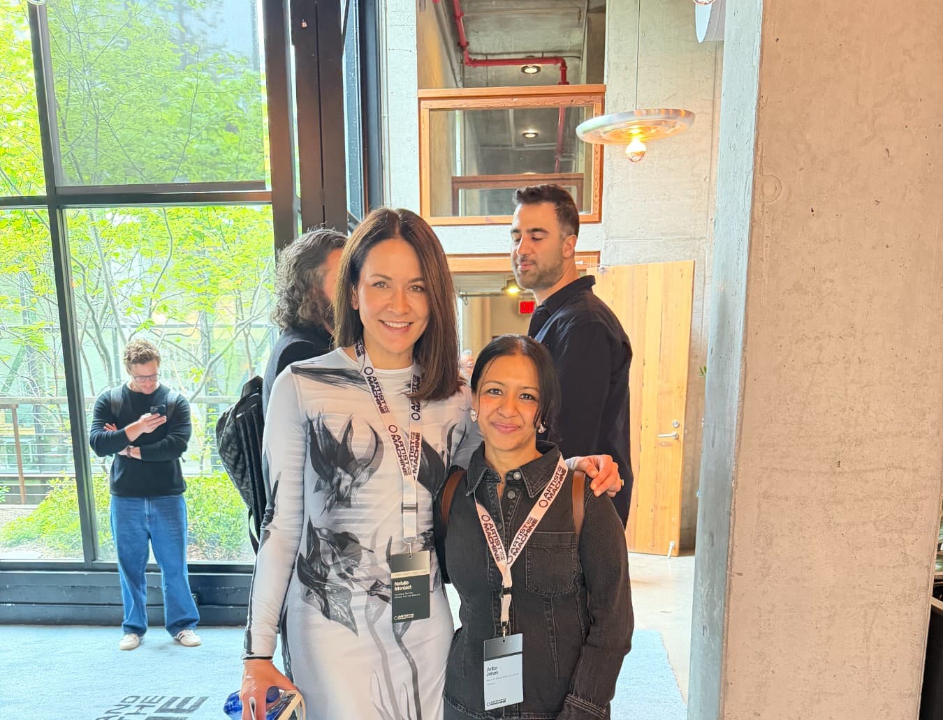 Attended the Artist & the Machine conference in NY.