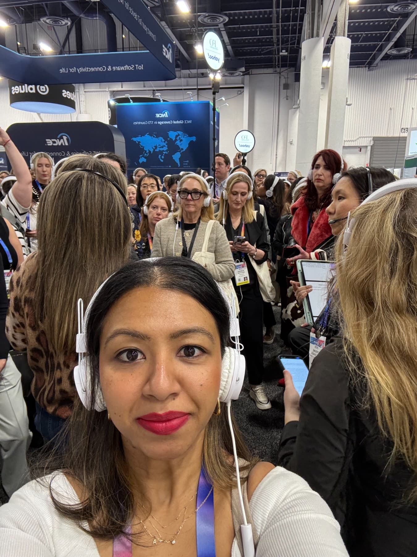 Joined the Female Quotient and walked the floors at CES.