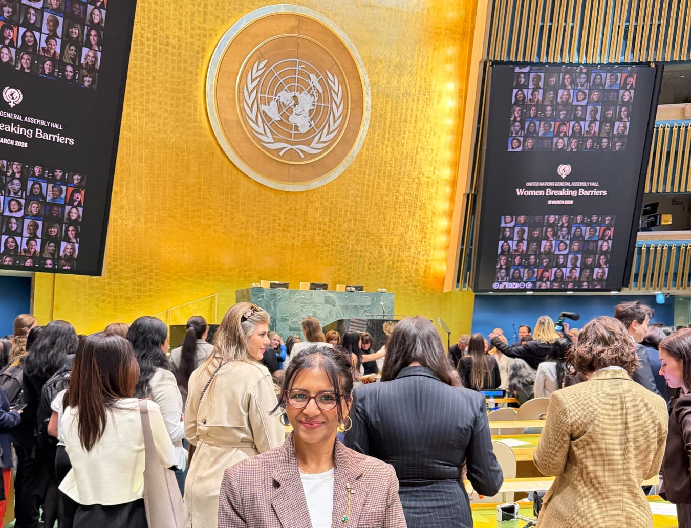 Attended the Women Breaking Barriers event at the United Nations, hosted by Amanda Nguyen.