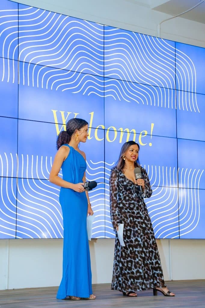 Cohosted Women In Innovation Awards segment with Sabrina Romviel.