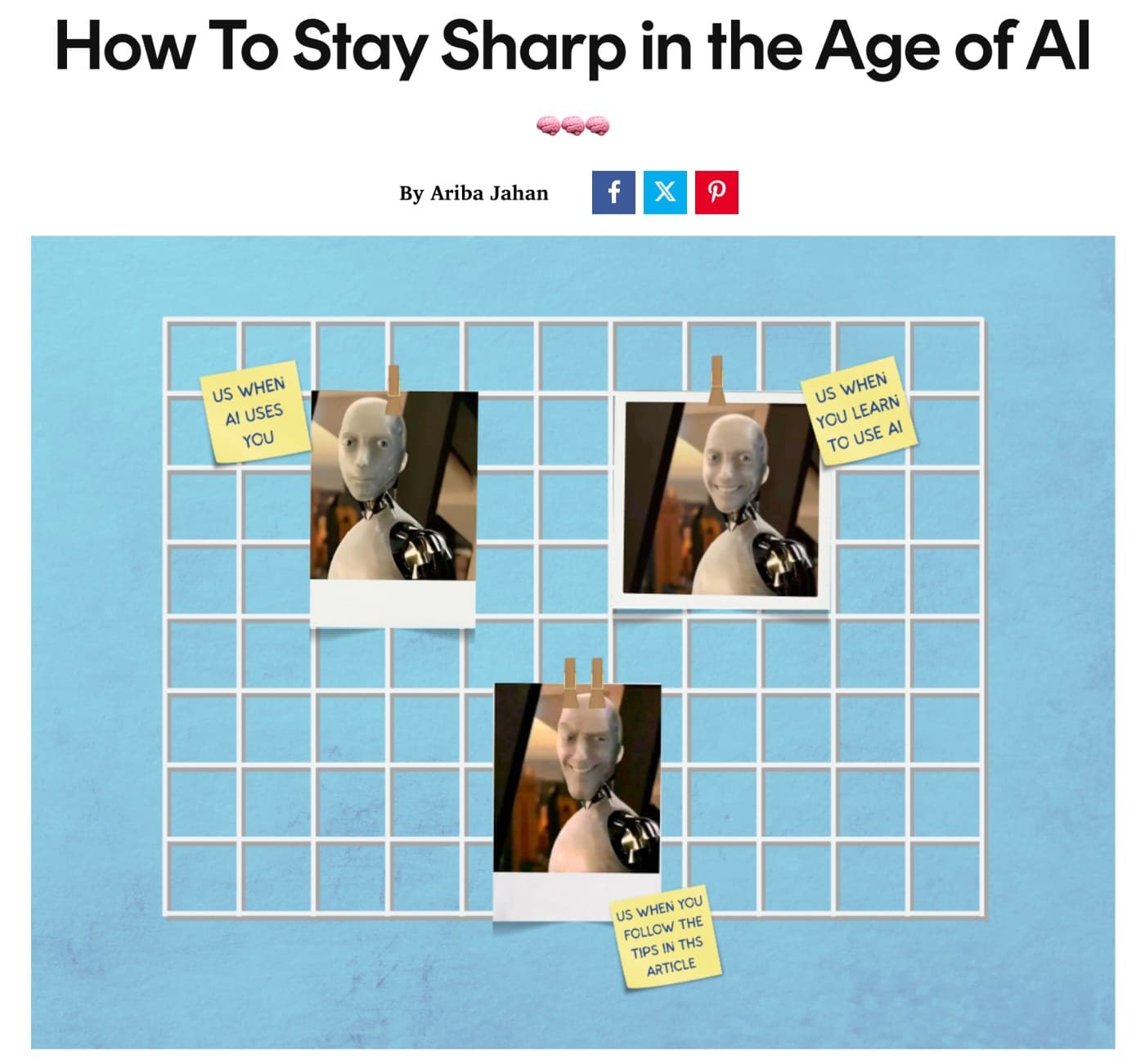 Staying Sharp in the Age of AI